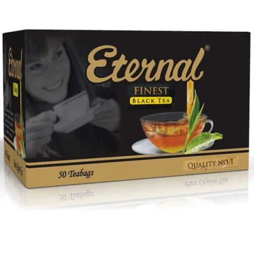 Herbata czarna ekspresowa 50 torebek Eternal