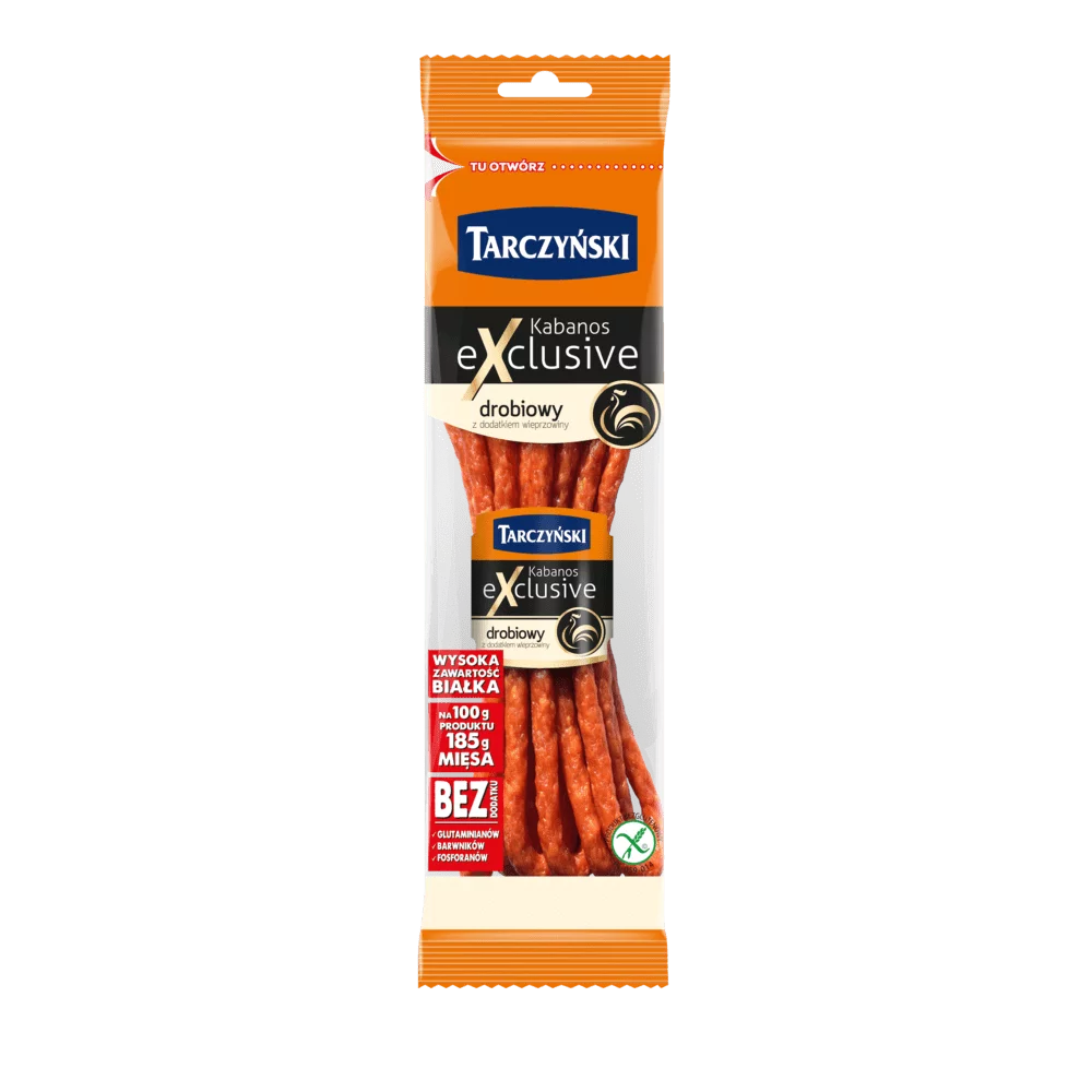 Kabanosy exclusive drobiowe 105g Tarczyński