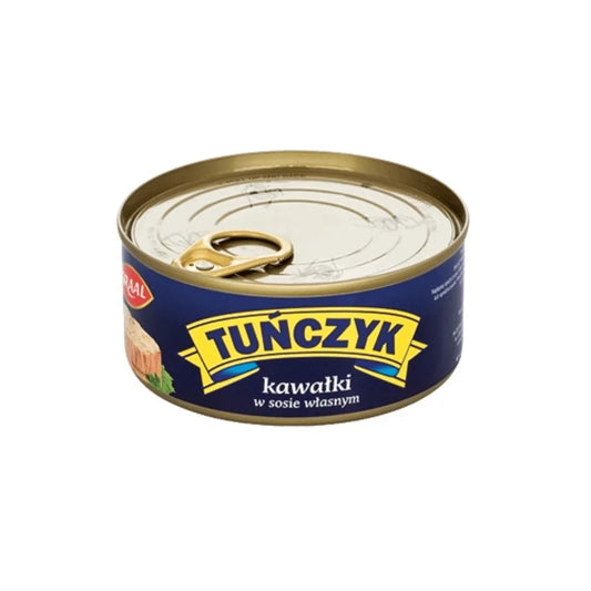 Tuńczyk kawałki w sosie własnym 170g Graal